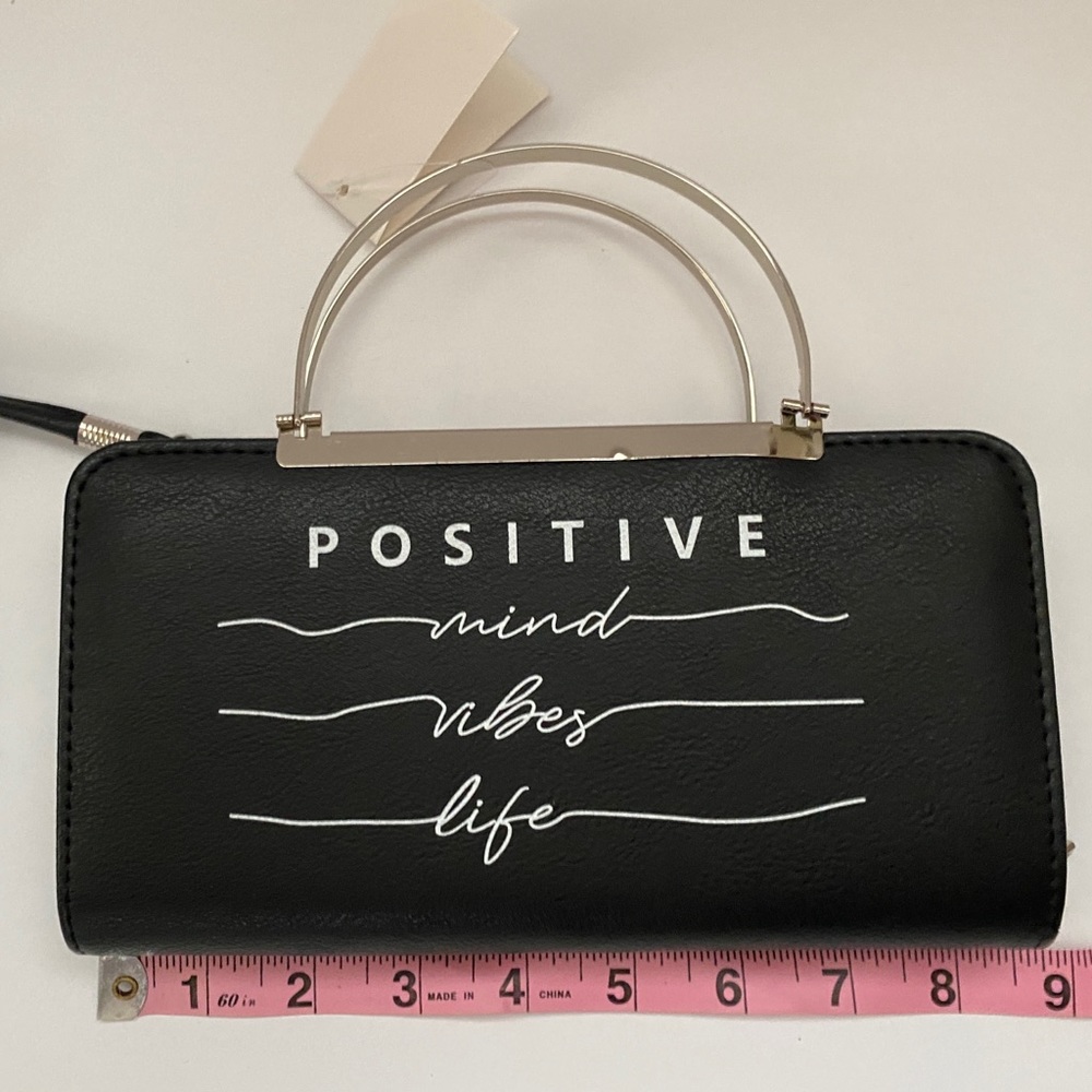 Black Clutch Purse - NWT - Picture 2 of 5